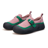 JOY&MARIO Women’s Cow Suede Loafers in Purple-65897W