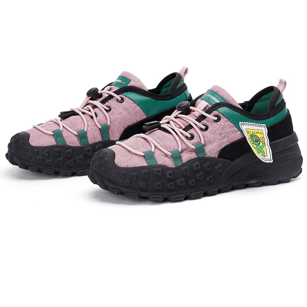 Joy&mario Women’s Fabric Lace-up Loafers Shoes-65522W