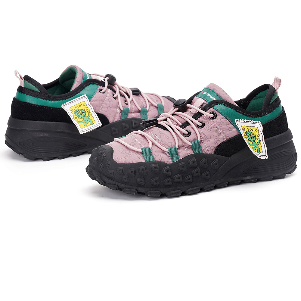Joy&mario Women’s Fabric Lace-up Loafers Shoes-65522W