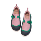 JOY&MARIO Women’s Cow Suede Loafers in Purple-65897W