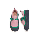 JOY&MARIO Women’s Cow Suede Loafers in Purple-65897W