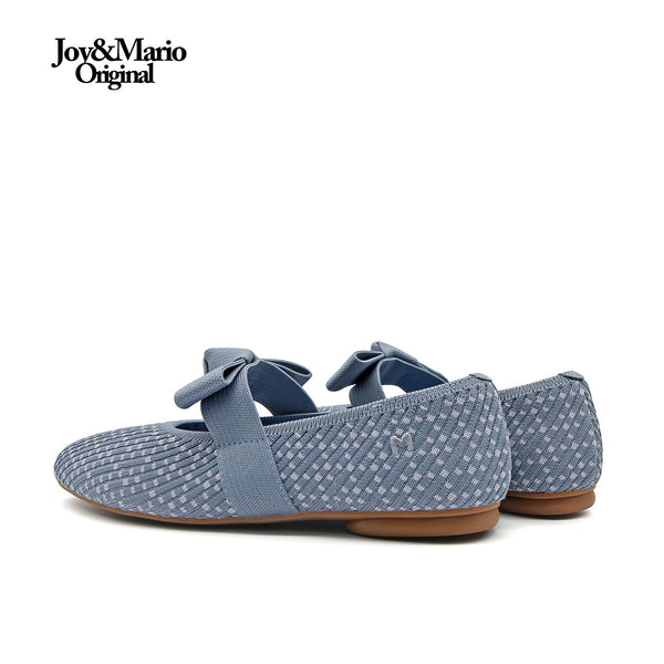 Joy&mario Women’s Slip-On Weave Flats Shoes -79255W