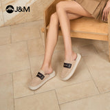 Joy&mario Handmade Women’s Slip-On Espadrille Sheepskin Slippers Shoes -05916W