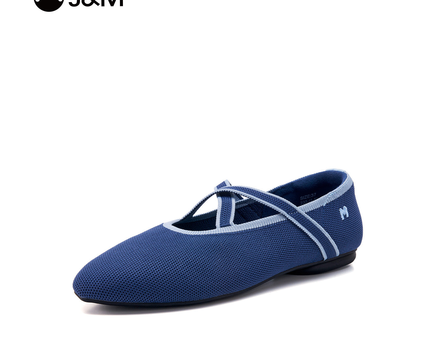 Joy&mario Women’s Slip-On Weave Flats Shoes -79258W