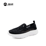 Joy&mario Women’s Slip-on Mesh Walking shoes -78583W
