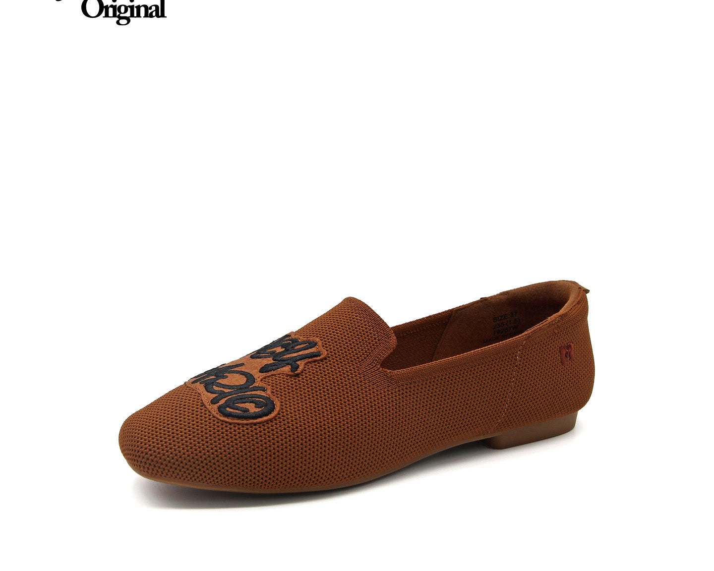 Joy&mario Women’s Slip-On Weave Flats Shoes -79267W