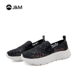 Joy&mario Women’s Slip-on Mesh Walking shoes -76336W