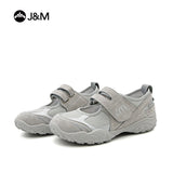Joy&mario Women’s Slip-on Leather Outdoor Shoes -22181W