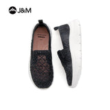 Joy&mario Women’s Slip-on Mesh Walking shoes -76336W