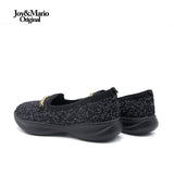 Joy&mario Women’s Slip-On Weave Flats Shoes -79277W