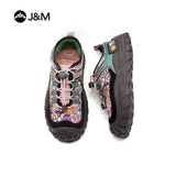 Joy&mario Women’s Lace-up Leather Outdoor Shoes -65910W