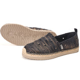 Handmade Men's Denim Espadrilles Flats-57395M