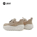 Joy&mario Women’s Slip-on  Mesh Platform Walking Shoes-22335W