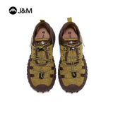 Joy&mario Women’s Lace-up Leather Outdoor Shoes -66310W