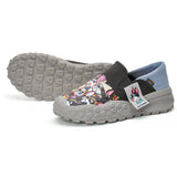 Load image into Gallery viewer, JOY&amp;MARIO Men’s Slip-on Twill Loafers in Grey-65792M