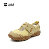 Joy&mario Women’s Slip-on Leather Outdoor Shoes -22181W