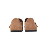 Women’s and Men's Slip-On Cow Suede Couple Mule Birken Shoe-77193W/M