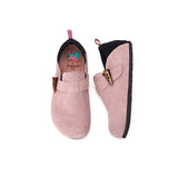 Load image into Gallery viewer, JOY&amp;MARIO Women’s Slip-On Cow Suede Birken Shoes in Pink-77206W