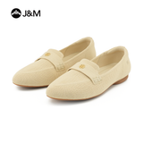 Joy&mario Women’s Slip-On Weave Flats Shoes -79260W