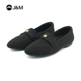 Joy&mario Women’s Slip-On Weave Flats Shoes -79260W