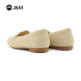 Joy&mario Women’s Slip-On Weave Flats Shoes -79260W