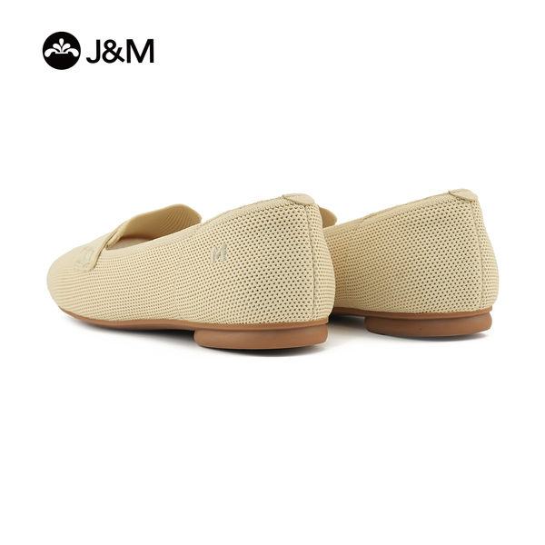 Joy&mario Women’s Slip-On Weave Flats Shoes -79260W