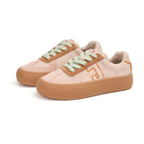 Women’s Lace-up Cow Suede German Army Trainers-83569W