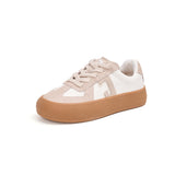 Women’s Lace-up Cow Suede German Army Trainers-83569W
