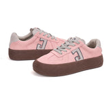 Women’s Lace-up Cow Suede German Army Trainers-83569W