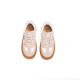 Women’s Lace-up Cow Suede German Army Trainers-83569W