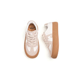 Load image into Gallery viewer, JOY&amp;MARIO Women’s Lace-up Cow Suede Desun Shoes in White-83569W