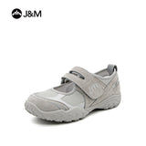 Joy&mario Women’s Slip-on Leather Outdoor Shoes -22181W