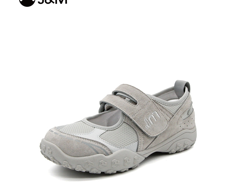Joy&mario Women’s Slip-on Leather Outdoor Shoes -22181W