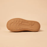 Load image into Gallery viewer, JOY&amp;MARIO Women&#39;s Cow Suede Slip-on Snow Boots in Camel-65708W