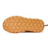 JOY&MARIO Women's Leather Slip-on Boots in Camel-65977W