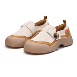 Load image into Gallery viewer, JOY&amp;MARIO Women’s Cow suede Loafers in Camel-95172W