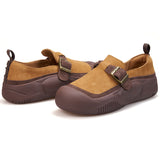 Load image into Gallery viewer, JOY&amp;MARIO Women’s Cow Suede Loafers in Camel-65897W