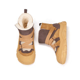 Load image into Gallery viewer, JOY&amp;MARIO Women&#39;s Cow Suede and Fabric Slip-on Boots in Camel-65938W