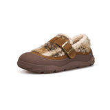 Load image into Gallery viewer, JOY&amp;MARIO Women&#39;s Fur and Cow Suede Slip-on Boots in Camel-65926W