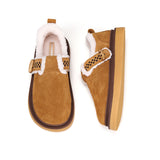 Load image into Gallery viewer, JOY&amp;MARIO Women&#39;s Cow Suede Slip-on Boots in Camel-58127W