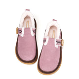 Load image into Gallery viewer, JOY&amp;MARIO Women&#39;s Cow Suede Slip-on Boots in Purple-58127W