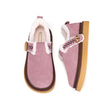 Load image into Gallery viewer, JOY&amp;MARIO Women&#39;s Cow Suede Slip-on Boots in Purple-58127W