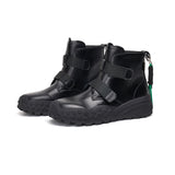 Load image into Gallery viewer, JOY&amp;MARIO Women&#39;s Action Leather Velcro Boots in Black-65583W
