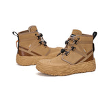 Load image into Gallery viewer, JOY&amp;MARIO Women&#39;s Action Leather Lace-up Boots in Camel-65590W