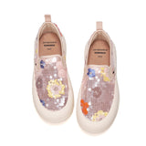 Load image into Gallery viewer, JOY&amp;MARIO Women’s Slip-On Seqins Mesh Platform in Pink-87912W