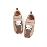 Women’s Lace-up Slip-on Cow Suede Tennis Sneaker-73132W