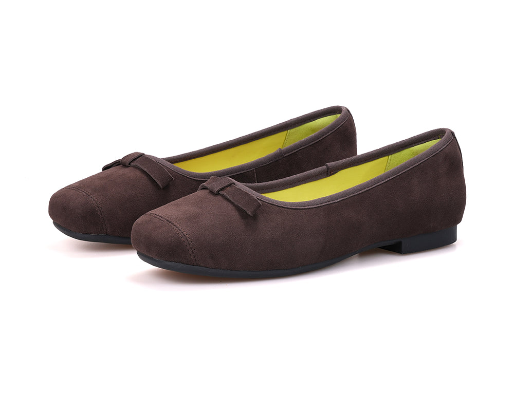 Women’s Lace-up Slip-on Leather Flat Shoes-79127W