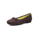 Women’s Lace-up Slip-on Leather Flat Shoes-79127W