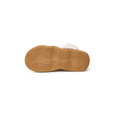 Load image into Gallery viewer, JOY&amp;MARIO Women&#39;s Cow Suede Snow Short Boots in Camel-87803W