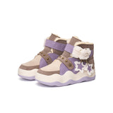 Load image into Gallery viewer, JOY&amp;MARIO Women&#39;s Cow Suede Snow Short Boots in Purple-87803W